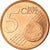 Moneta, Malta, 5 Euro Cent, 2008, Paris, SPL-, Acciaio placcato rame, KM:127