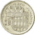 Coin, Monaco, Rainier III, 1/2 Franc, 1974, EF(40-45), Nickel, KM:145