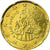 San Marino, 20 Euro Cent, 2002, MS(65-70), Latão, KM:444