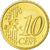France, 10 Euro Cent, 2002, BE, MS(63), Brass, KM:1285