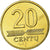 Monnaie, Lithuania, 20 Centu, 1997, SPL, Nickel-brass, KM:107