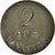 Coin, Denmark, Frederik IX, 2 Öre, 1968, EF(40-45), Zinc, KM:840.2