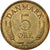 Coin, Denmark, Frederik IX, 5 Öre, 1963, AU(55-58), Bronze, KM:848.1