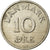 Coin, Denmark, Frederik IX, 10 Öre, 1957, EF(40-45), Copper-nickel, KM:841.2