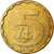 Coin, Poland, 5 Zlotych, 1988, Warsaw, EF(40-45), Brass, KM:81.2