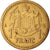 Coin, Monaco, Louis II, Franc, 1943, Paris, EF(40-45), Cupro-Aluminum, KM:120