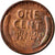 Moneta, Stati Uniti, Lincoln Cent, Cent, 1951, U.S. Mint, Denver, BB+, Ottone