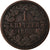 Coin, German States, BADEN, Friedrich I, Kreuzer, 1860, EF(40-45), Copper