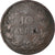 Coin, Greece, George I, 10 Lepta, 1882, VF(30-35), Copper, KM:55