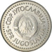 Moeda, Jugoslávia, 20 Dinara, 1985, AU(55-58), Cobre-Níquel-Zinco, KM:112