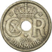 Coin, Denmark, Christian X, 25 Öre, 1930, Copenhagen, EF(40-45), Copper-nickel