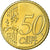 Austria, Cathédrale Vienne, 50 Euro Cent, 2009, Colorised, AU(55-58), Brass