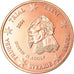 Szwecja, 2 Euro Cent, 2004, unofficial private coin, MS(63), Miedź platerowana