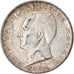 Moneda, Mónaco, Rainier III, 5 Francs, 1960, BC+, Plata, KM:141, Gadoury:MC 152