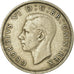 Moneta, Gran Bretagna, George VI, Florin, Two Shillings, 1951, BB, Rame-nichel