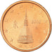 Italië, 2 Euro Cent, 2002, PR, Copper Plated Steel, KM:211