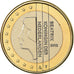 Países Baixos, Euro, 2012, BU, MS(65-70), Bimetálico, KM:271