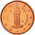 San Marino, Euro Cent, 2008, BE, STGL, Copper Plated Steel, KM:440