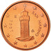 San Marino, Euro Cent, 2008, BE, FDC, Copper Plated Steel, KM:440