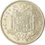 Coin, Spain, Caudillo and regent, 5 Pesetas, 1950, AU(55-58), Nickel, KM:778