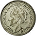 Moneta, Paesi Bassi, Wilhelmina I, 10 Cents, 1936, BB+, Argento, KM:163