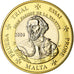 Malta, Euro, 2004, unofficial private coin, SC, Bimetálico