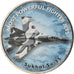 Coin, Zimbabwe, Shilling, 2018, Fighter jet - Sukhol, MS(63), Nickel plated