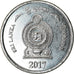 Coin, Sri Lanka, Rupee, 2017, MS(63), Stainless Steel