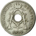Münze, Belgien, 10 Centimes, 1920, S+, Copper-nickel, KM:86