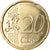 Spain, 20 Euro Cent, 2012, MS(63), Brass, KM:1148