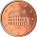 Italy, 5 Euro Cent, 2015, MS(63), Copper Plated Steel, KM:New