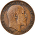 Coin, Great Britain, Edward VII, Farthing, 1909, EF(40-45), Bronze, KM:792