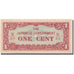 Banknot, Birma, 1 Cent, Undated (1942), KM:9b, UNC(65-70)