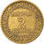 France, Chambre de commerce, 2 Francs, 1922, Paris, EF(40-45), Aluminum-Bronze