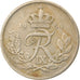 Moneda, Dinamarca, Frederik IX, 25 Öre, 1958, Copenhagen, MBC, Cobre - níquel