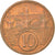 Moneda, Checoslovaquia, 10 Haleru, 1925, MBC, Bronce, KM:3