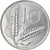 Moneda, Italia, 10 Lire, 1984, Rome, MBC, Aluminio, KM:93