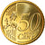 San Marino, 50 Euro Cent, 2013, MS(65-70), Brass