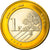 Watykan, Euro, Type 2, 2006, unofficial private coin, MS(65-70), Bimetaliczny