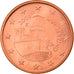 San Marino, 5 Euro Cent, 2004, Rome, UNC-, Copper Plated Steel, KM:442