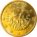 San Marino, 50 Euro Cent, 2009, Rome, MS(63), Brass, KM:484