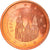 Hiszpania, 2 Euro Cent, 2003, Madrid, MS(63), Miedź platerowana stalą, KM:1041