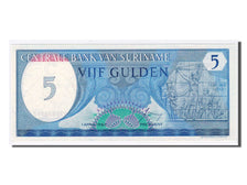 Billet, Suriname, 5 Gulden, 1982, NEUF