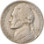 Coin, United States, Jefferson Nickel, 5 Cents, 1949, U.S. Mint, Philadelphia