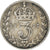 Coin, Great Britain, George V, 3 Pence, 1917, VF(20-25), Silver, KM:813