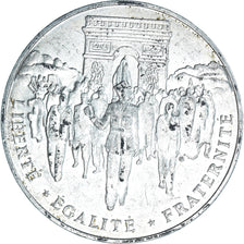 Münze, Frankreich, Libération de Paris, 100 Francs, 1994, SS, Silber