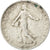 Münze, Frankreich, Semeuse, 50 Centimes, 1917, SS, Silber, KM:854, Gadoury:420