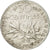 Moneta, Francja, Semeuse, 50 Centimes, 1917, EF(40-45), Srebro, KM:854