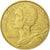 Moneta, Francja, Marianne, 20 Centimes, 1968, EF(40-45), Aluminium-Brąz