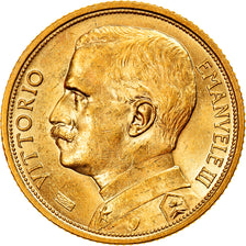 Italy, Vittorio Emanuele III, 20 Lire, 1912, Rome, Gold, AU(55-58), Friedberg:28